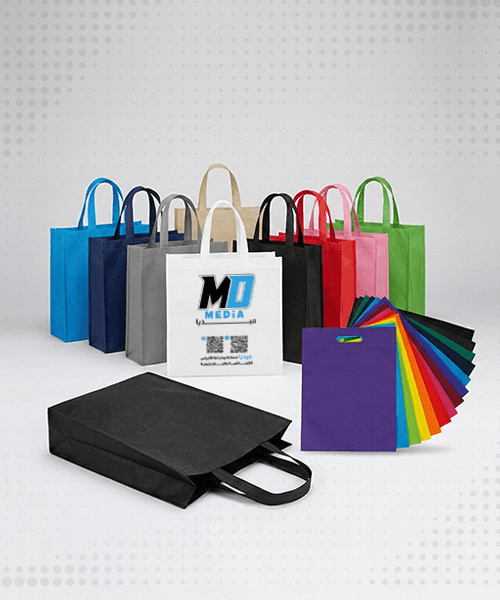 أكياس ميديا القماشية والبلاستيكية